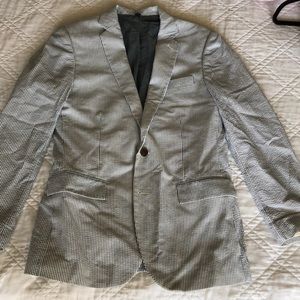 J. Crew Seersucker Blazer